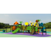 Children Parque de diversões Playground Combo Plastic Slide